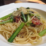 ドマーニ - 2014.04.26へしこ鯖と小松菜のPasta膳1100円