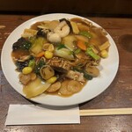 一龍 - 料理写真:五目あんかけ焼きそば