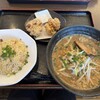 天地人 - 天セット(味噌ラーメン、唐揚げ選択)❗️