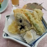 凌雲閣 - 夕食の天ぷらは揚げたてで！