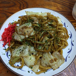 まことや - 太麺焼きそばは、川越名物です