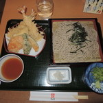 そば吉 - 上天ざるそば　1180円