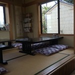 十割そば　ひかり - 座敷です！