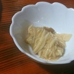 津軽 - 長芋となめこの酢の物