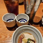 273090546 - お通しのごま豆腐。甘くて美味しい