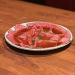 代官山 焼肉かねこ - KANEKOのローストビーフ