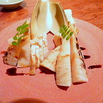 手打そば 大川や - 焼きたけのこ　１０００円