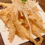 手打そば 大川や - 稚鮎のばら揚げ　８００円