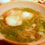 手打そば 大川や - 揚げもちおろし　９００円