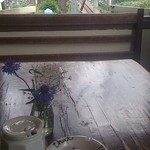 夏への扉 - 窓からは線路が見えて心地いい風が流れます。