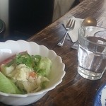 夏への扉 - セットのサラダ