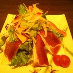 平田牧場 極 - 生ハムサラダ！