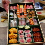 神田 すし昌 - お土産の折 2014.5.1X