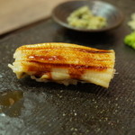 神田 すし昌 - 穴子(尾は裏) 2014.5.1X