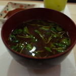 神田 すし昌 - 赤だし 2014.5.1X