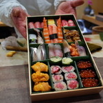 神田 すし昌 - お土産の折 2014.5.1X