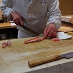 神田 すし昌 - 大将の手さばき 2014.5.1X