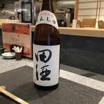 和食居酒屋虎視眈々 - 田酒〜青森県産。入手もなかなか難しい日本酒です。一口飲めば、独特の旨味とコクに惚れ込み、ずっと飲んでいられるような日本酒です。
