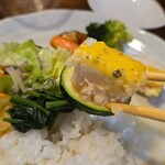 キッチン ブルー グローブ - いただきます