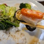 キッチン ブルー グローブ - いただきます