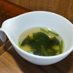 キッチン ブルー グローブ - 最新のスープ