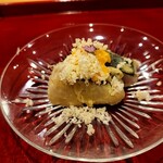 銀座 きた川 - 鰆天婦羅燻製