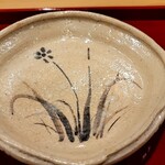 銀座 きた川 - 鯖寿司用のお皿