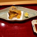 銀座 きた川 - 松茸フライ