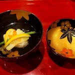 銀座 きた川 - 蟹真薯　