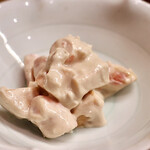 花いち - えびと柿の胡麻だれ