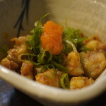 鳥名子 - ピリ辛軟骨ポン酢添え　500円