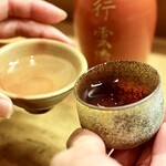 花いち - 熱燗で乾杯♪