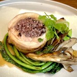 NECCO - 大山鶏と黒米リゾットのガランティーヌ