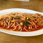 ダ・フィオーレ - ぜいたくランチコースのパスタ