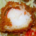 キッチンミナミ - エビ 断面