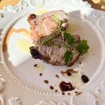 ダ・フィオーレ - ぜいたくランチコースのお肉