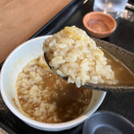 そばでおもてなし OLIMBA - カレーおじやで余すことなくいただきました