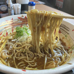 そばでおもてなし OLIMBA - スパイシーなカレーに二八の蕎麦がよく絡む！