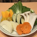 焼肉ハウスつるみ - 野菜焼き