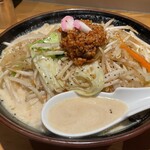 荻窪 武茂 - 辛味挽肉を溶かす前。