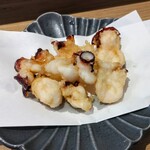 江戸そば マルノ - 活タコ天