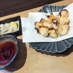 江戸そば マルノ - 活タコ天