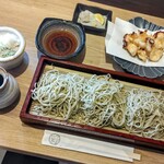 江戸そば マルノ - もり生粉打ち＋活タコ天