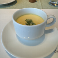 37 Steakhouse & Bar - スープはコーンポタージュ｡