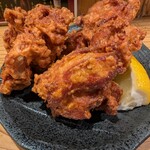 八百屋ダイニング やすべえ - 特大唐揚げ