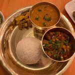 SAYA NEPALI CUISINE & BEER GARDEN NAKAMURA - 野菜カナセット上から