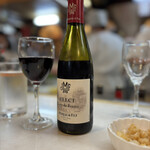 ヨシカミ - ハウスワインハーフボトルで2千円。飲み過ぎ注意！