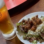 華成楼 - 牛すじサラダ