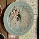 とく山 - ふぐ刺身