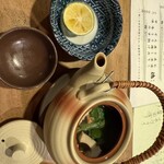 とく山 - 松茸土瓶蒸し